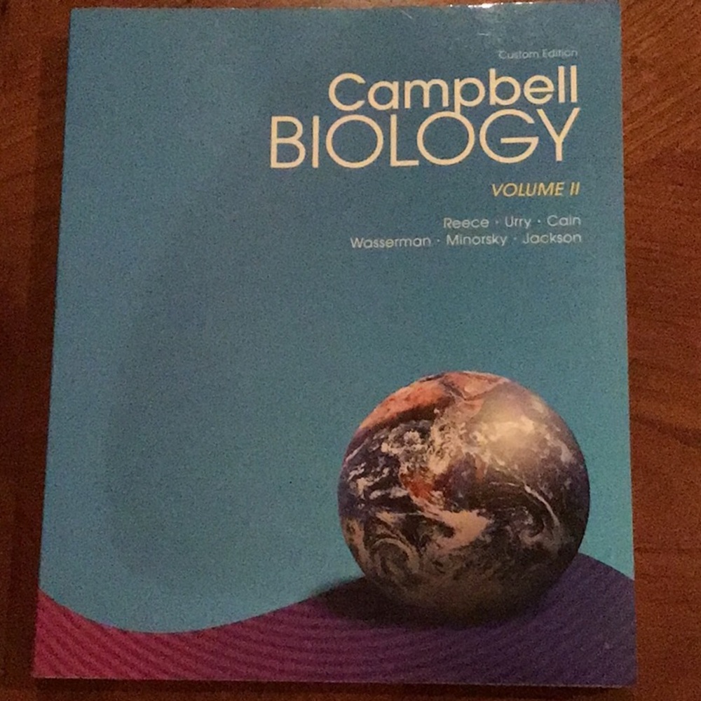 Campbell biology volume II-Custom Edition by Reece et al.